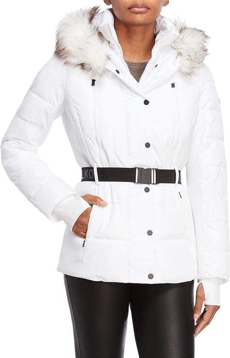 michael kors winterjacke mit fell|MICHAEL Michael Kors Winterjacke Mit Fellkapuze online.